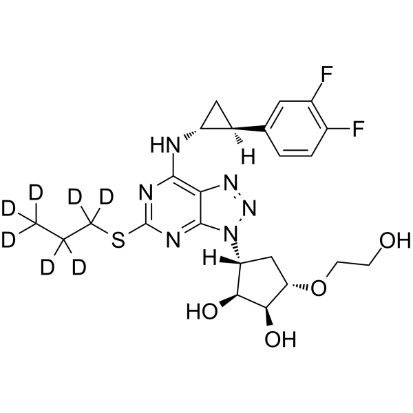 Ticagrelor-d7 (ticagrelor d7) 1265911-55-4